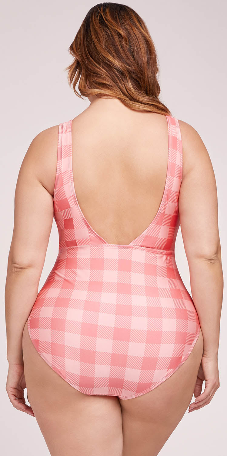 Nadia One Piece Swimsuit - Pink