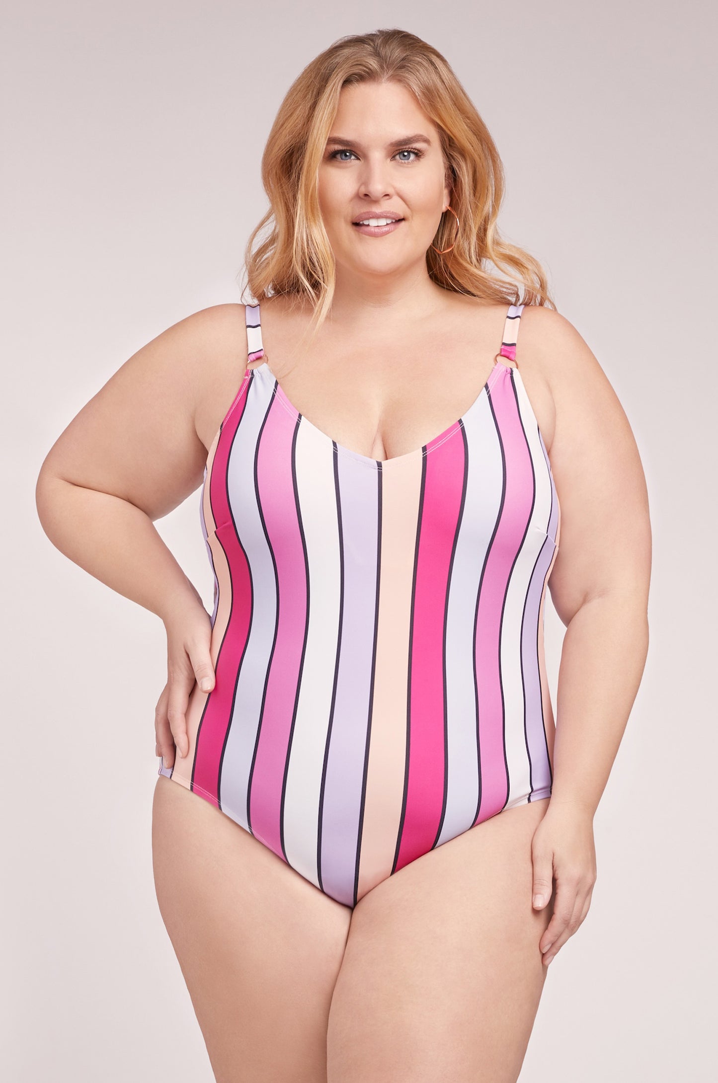 Aileen One Piece Swimsuit - Pink